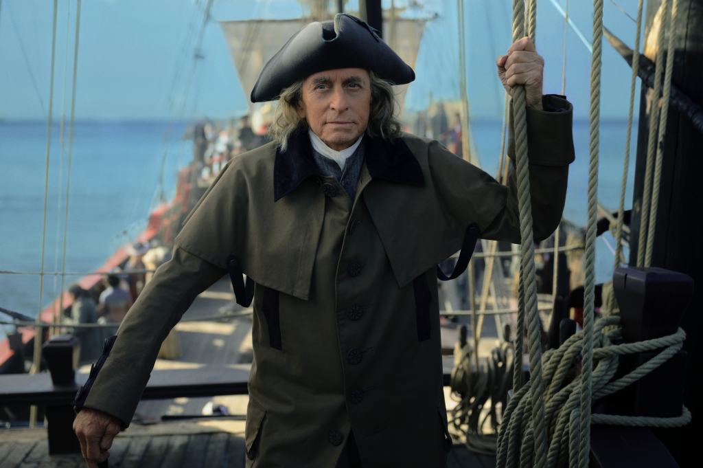 michael douglas' ‘franklin' is an exhausting account of a secret mission during the american revolution: tv review