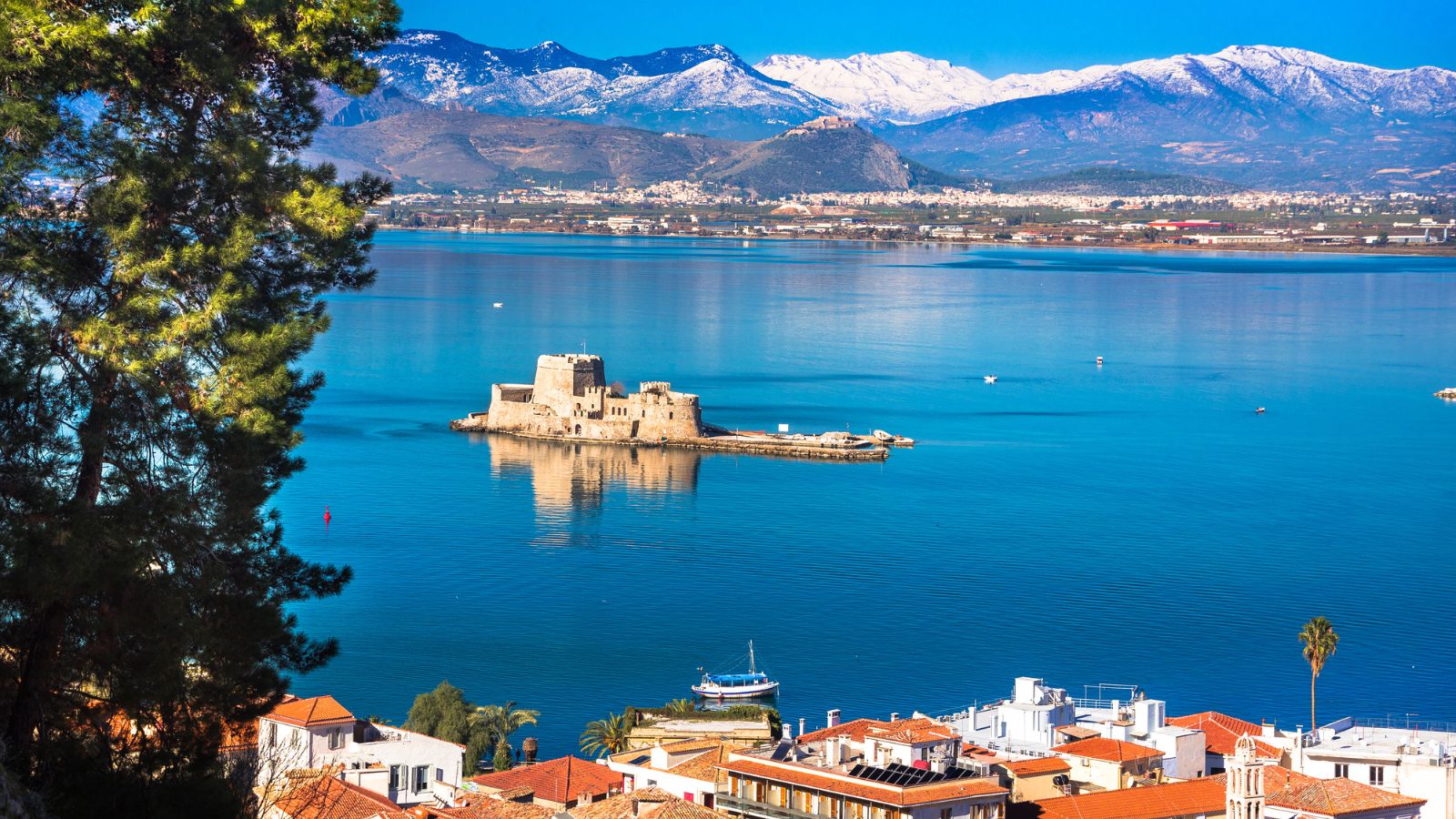 <p><span>The beauty of Nafplio will take your breath away. There are three stunning castles to explore: Palamidi, Acronafplia, and the unique Bourtzi, surrounded by the sea. It’s accessible by a lovely walk down the harbor and is open to visitors during the day.</span></p><p><span>Nafplio New Town is famous for shopping, but you won’t find tourist tat. Every shop is teeming with Greek produce or international designer brands. Start at </span><a href="https://www.visitnafplio.com/newtown.html"><span>New Byzantium Town Square</span></a><span>; you’ll find plenty on offer.</span></p><p><span>There are ruins of two ancient cities nearby, Mycenae and Tiryns. Both are </span><span>UNESCO World Heritage sites</span><span>.</span></p>