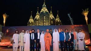 arab ministers visiting abu dhabi temple should inspire indian muslims to fight conservatism