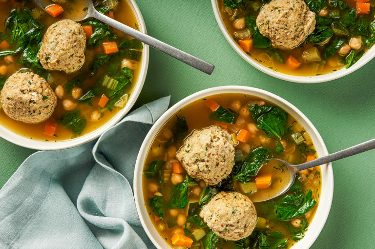 Matzoh ball soup gets extra flavor from one simple step