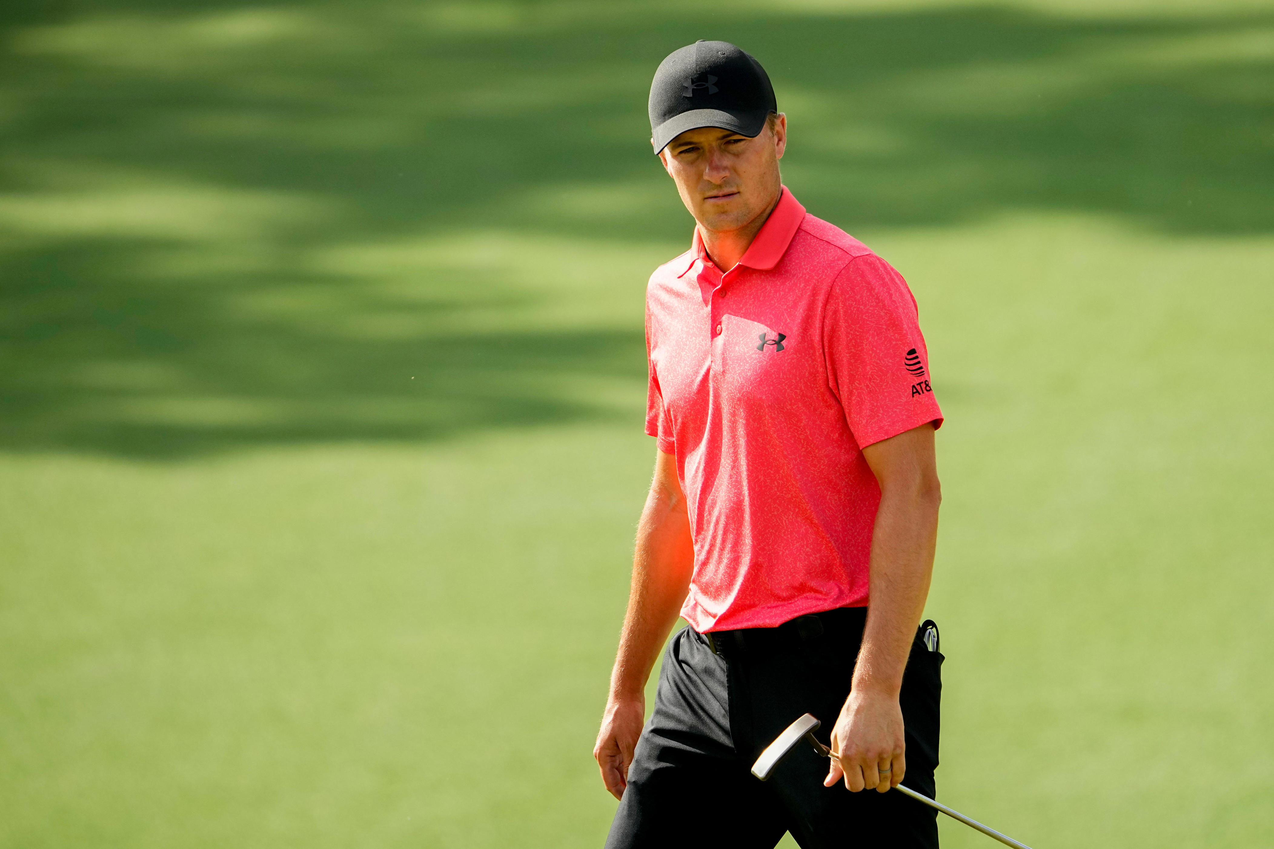 jordan spieth made a quad bogey early friday morning (on a par 5!) at 2024 masters