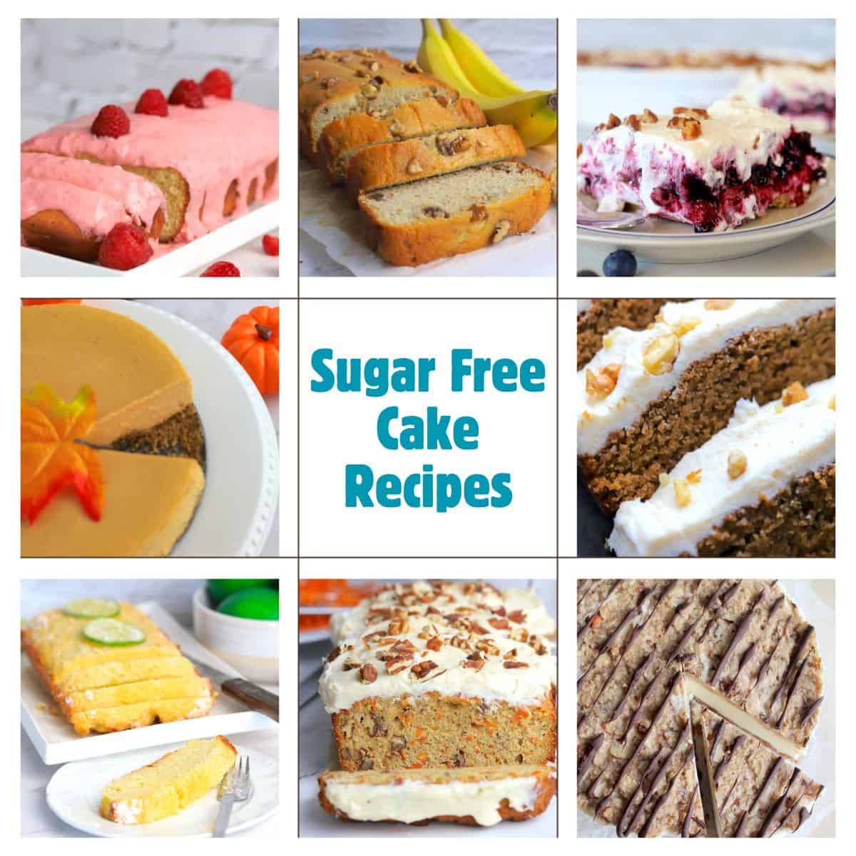 15 Sugar Free Cake Recipes