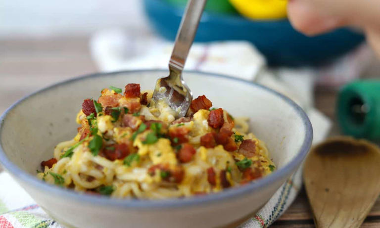 Dairy Free Spaghetti Carbonara (low Carb)