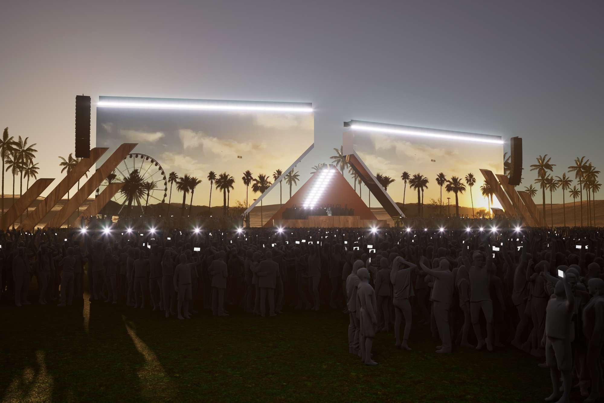how coachella's newest and most ambitious stage came together in less than 4 months