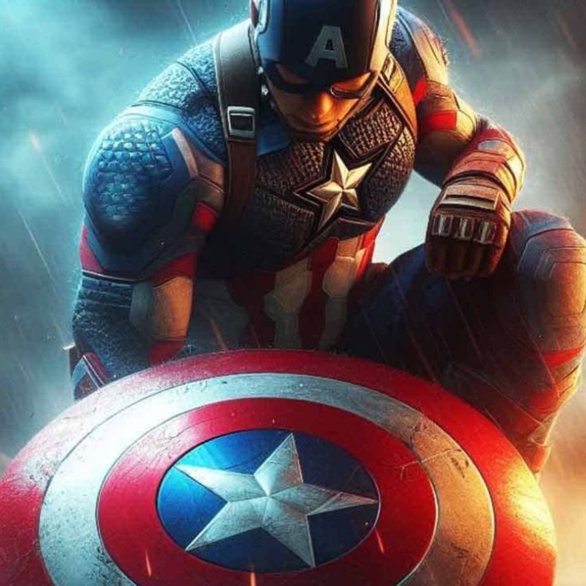 ¿por qué los villanos siempre disparan al escudo del capitán américa?