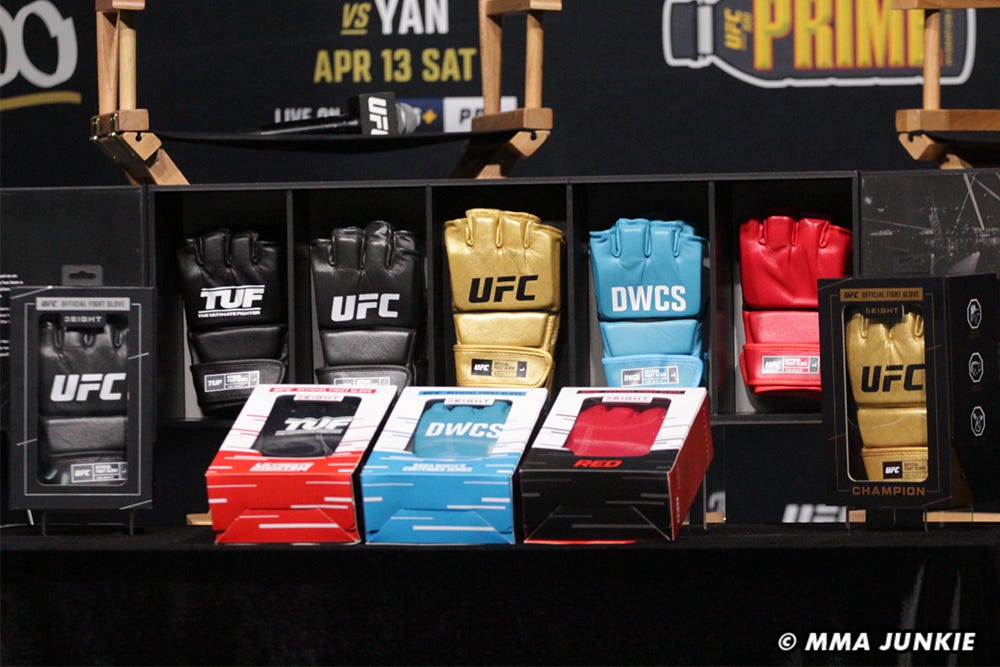 ufc unveils new fight gloves, expects to 'significantly reduce' eye pokes and broken hands