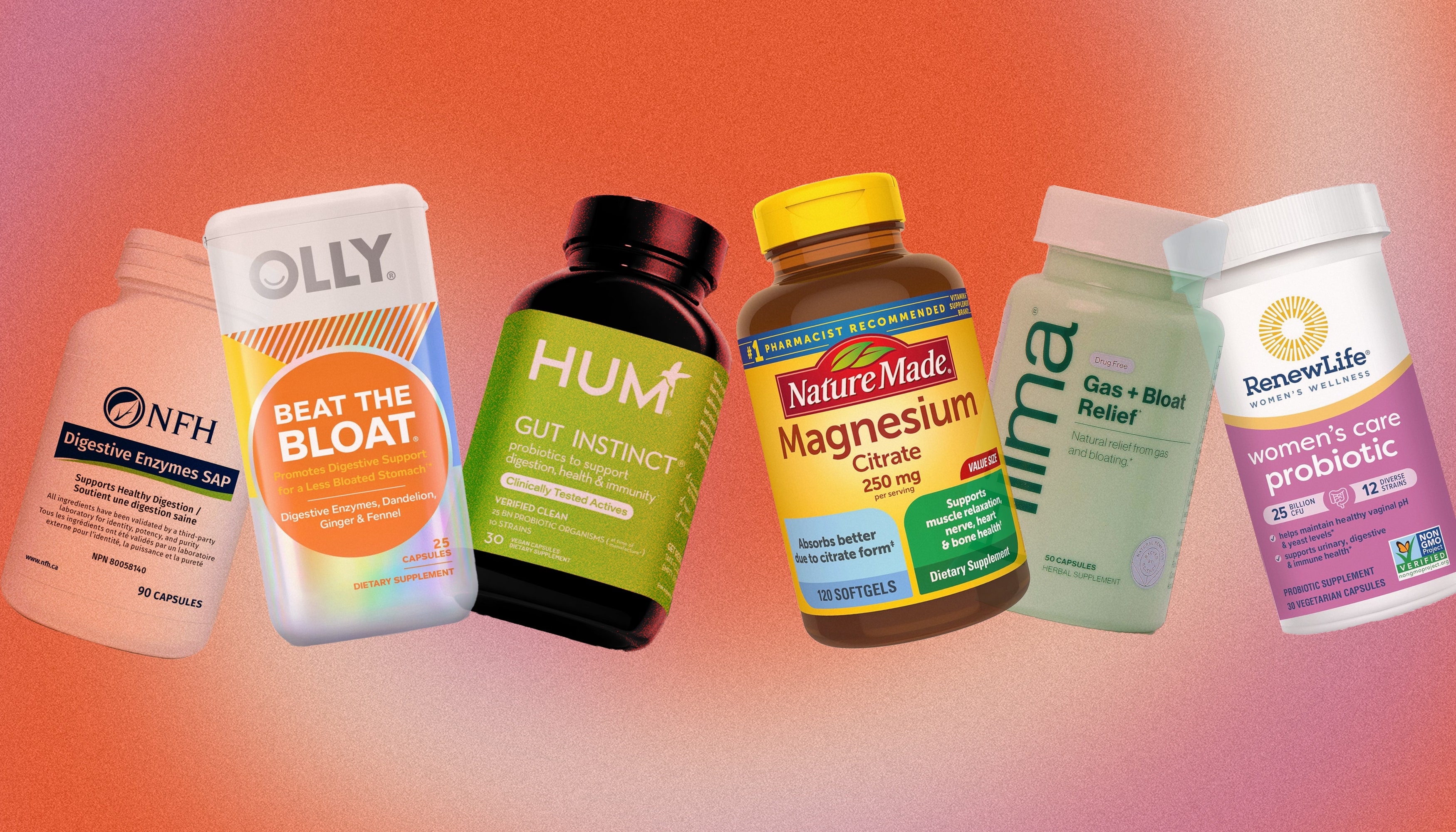 8 Best Supplements for Bloating That Experts & Our Reviewers Say Really