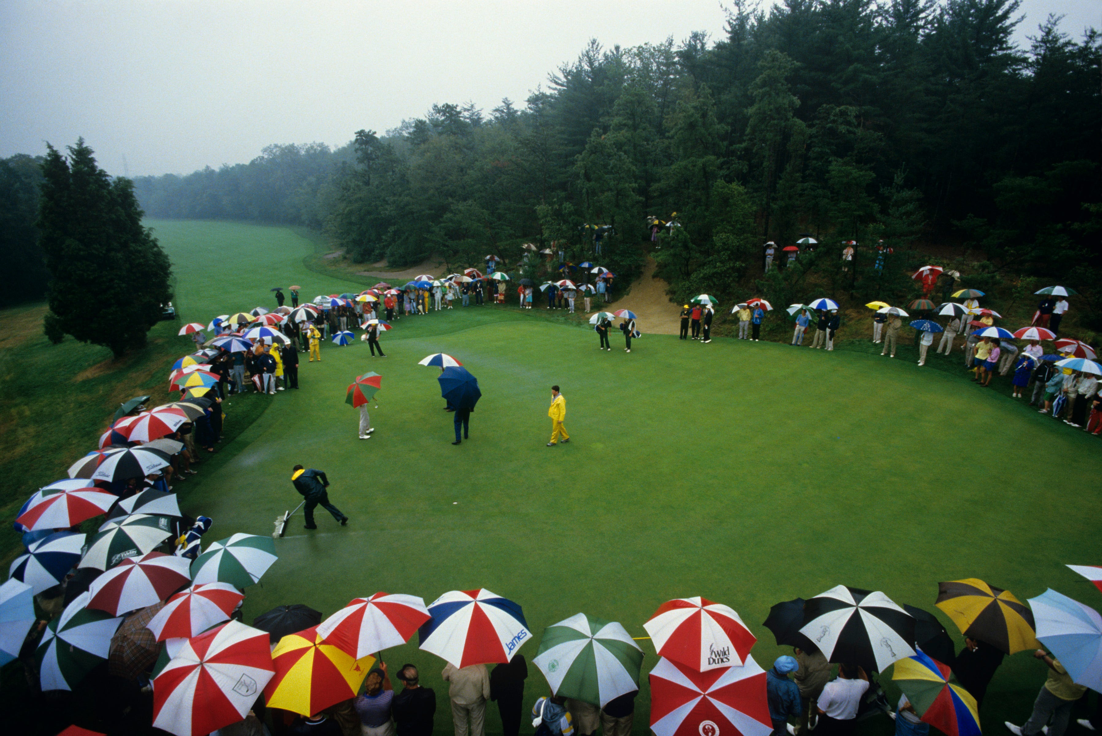 <p>Founded in 1913, Pine Valley Golf Club in New Jersey has been ranked the No. 1 golf course in the state every year since 1985 and the No. 1 golf course in the country every year since 2017, per Golf Digest.</p><p>The club is famously invite-only and, until 2021, only allowed women to play as guests on Sunday afternoons.</p><p>"The future of golf must move toward inclusion, and I am pleased to report that the Trustees and members of the Pine Valley Golf Club have voted unanimously and with enthusiasm to remove all gender-specific language from our bylaws," club president Jim Davis wrote in an email to members obtained by Golf Digest in 2021.</p><p>Pine Valley has only held one elite professional event in its history, further emphasizing its interest in privacy. However, the club will break tradition in 2034 to host the Curtis Cup, a biennial match where the top female American amateurs compete against the best from Great Britain and Ireland.</p>