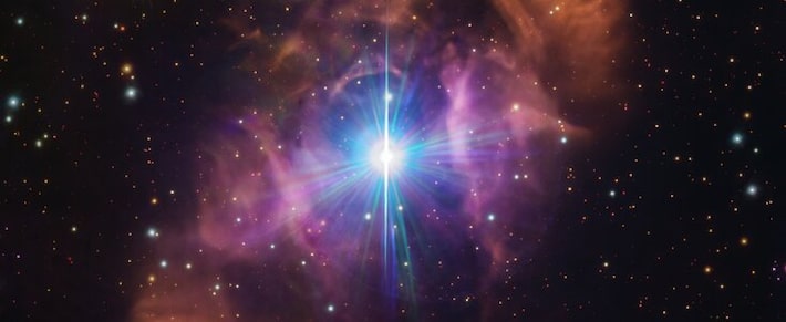choque violento entre estrelas ajuda a explicar mistério da astronomia; entenda
