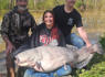 Complaints, objections swept aside as 15-year-old girl claims record for 101-pound catfish<br><br>