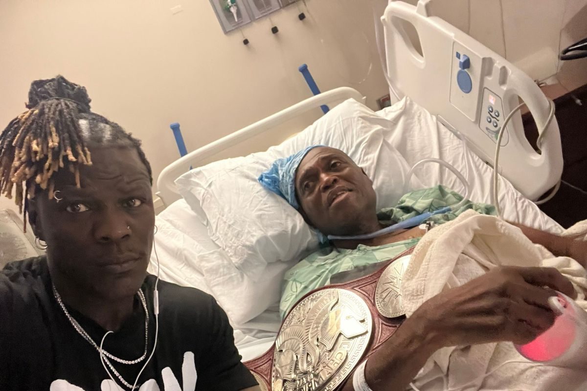 ‘rosco had a stroke:’ r-truth on family emergency that coincided with his wrestlemania 40 fight
