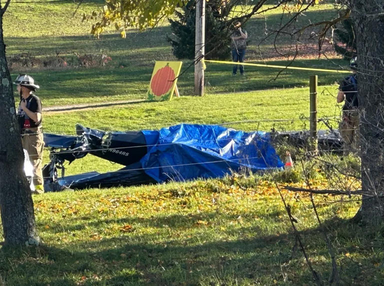 Pilot fell from plane mid-flight before it crashed in Pennsylvania: NTSB