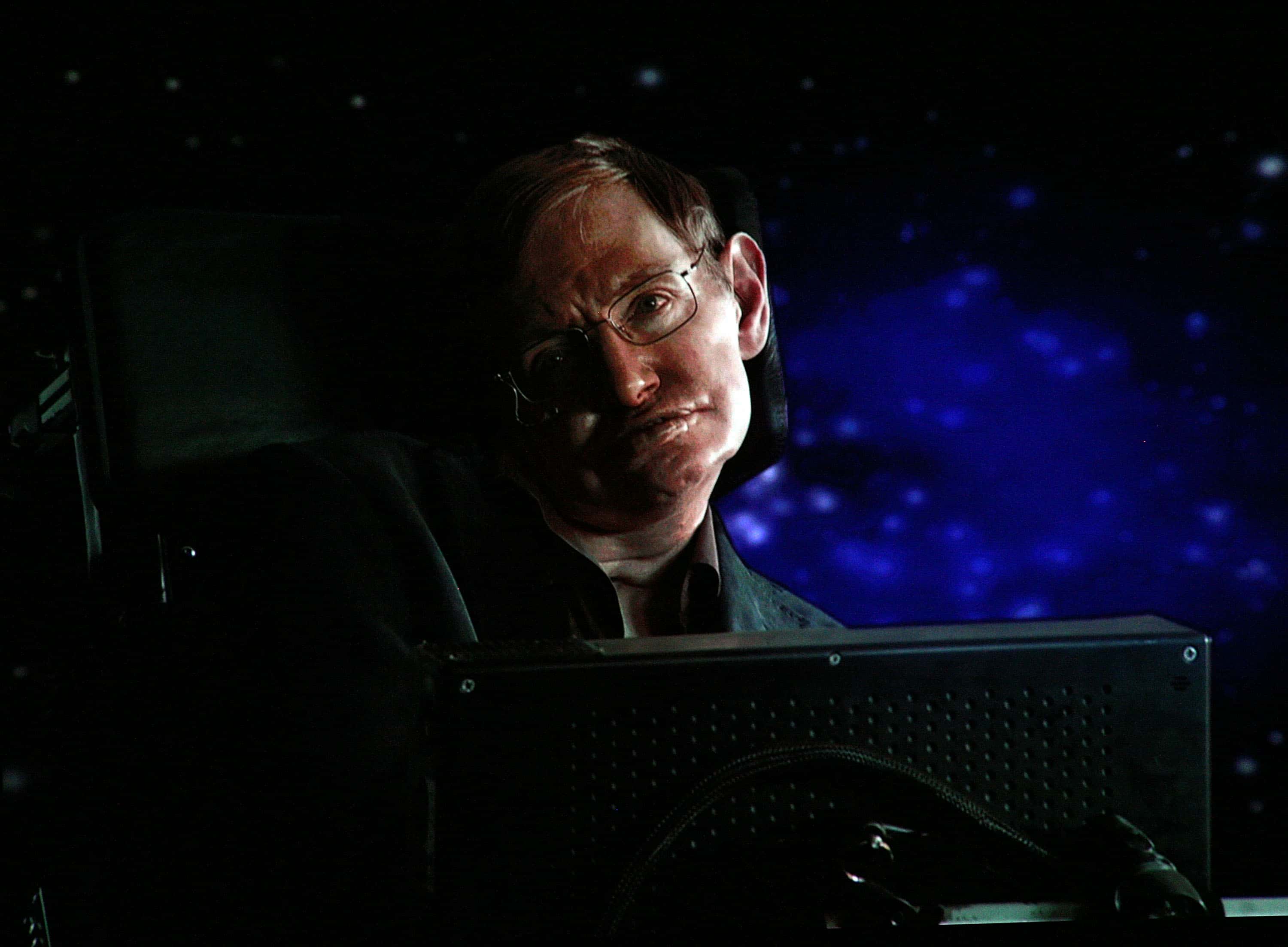 <p>Stephen Hawking is the only person to have appeared on <em>Star Trek</em> playing himself! Well, technically he played a hologram of himself: In <em>Star Trek: The Next Generation</em>, Data is shown playing poker with holographic versions of Hawking, Sir Isaac Newton, and Alfred Einstein. When given a tour of the set, Hawking paused at the “warp core” and remarked, “I’m working on that.”</p>