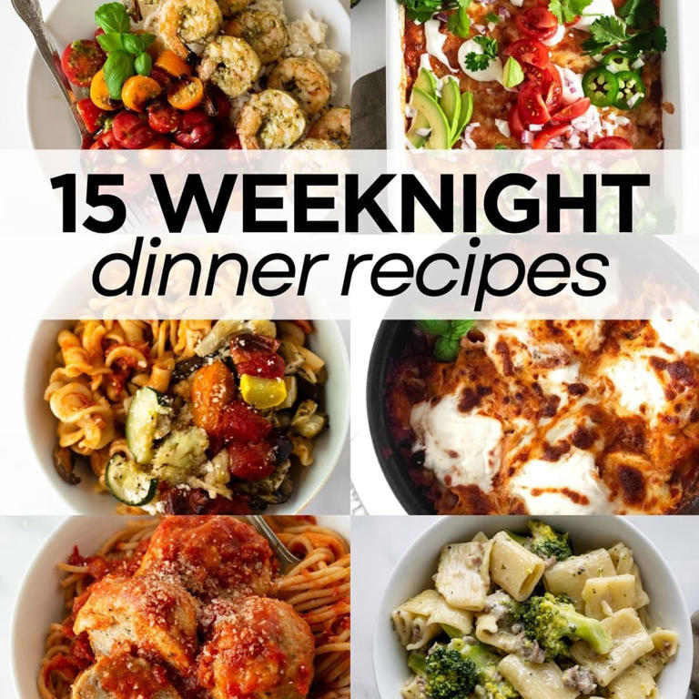 15 Easy Weeknight Dinner Recipes