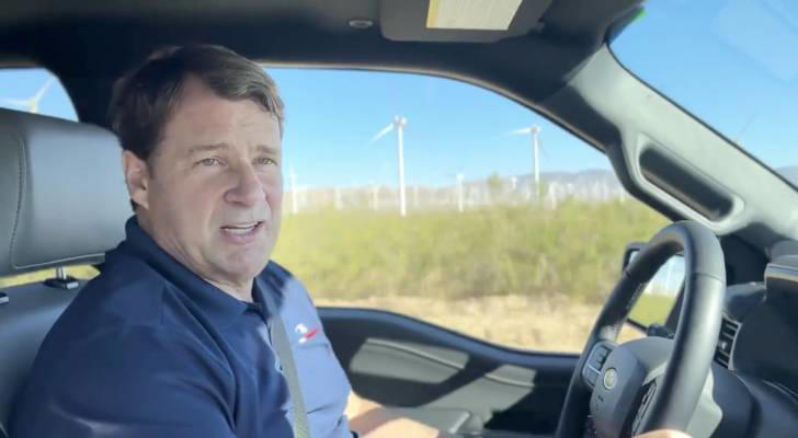Ford CEO gets an EV 'reality check' on road trip