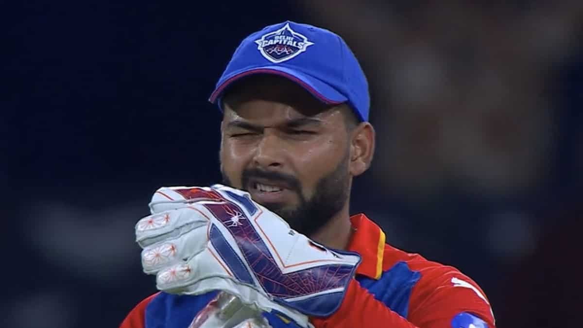 ipl 2024: rishabh pant accidentally calls for drs during lsg vs dc contest, argues with umpire later