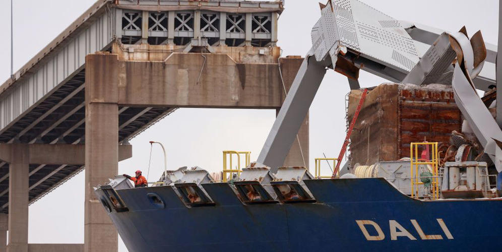 21 Sailors Are Stuck Aboard the Ship That Hit Baltimore