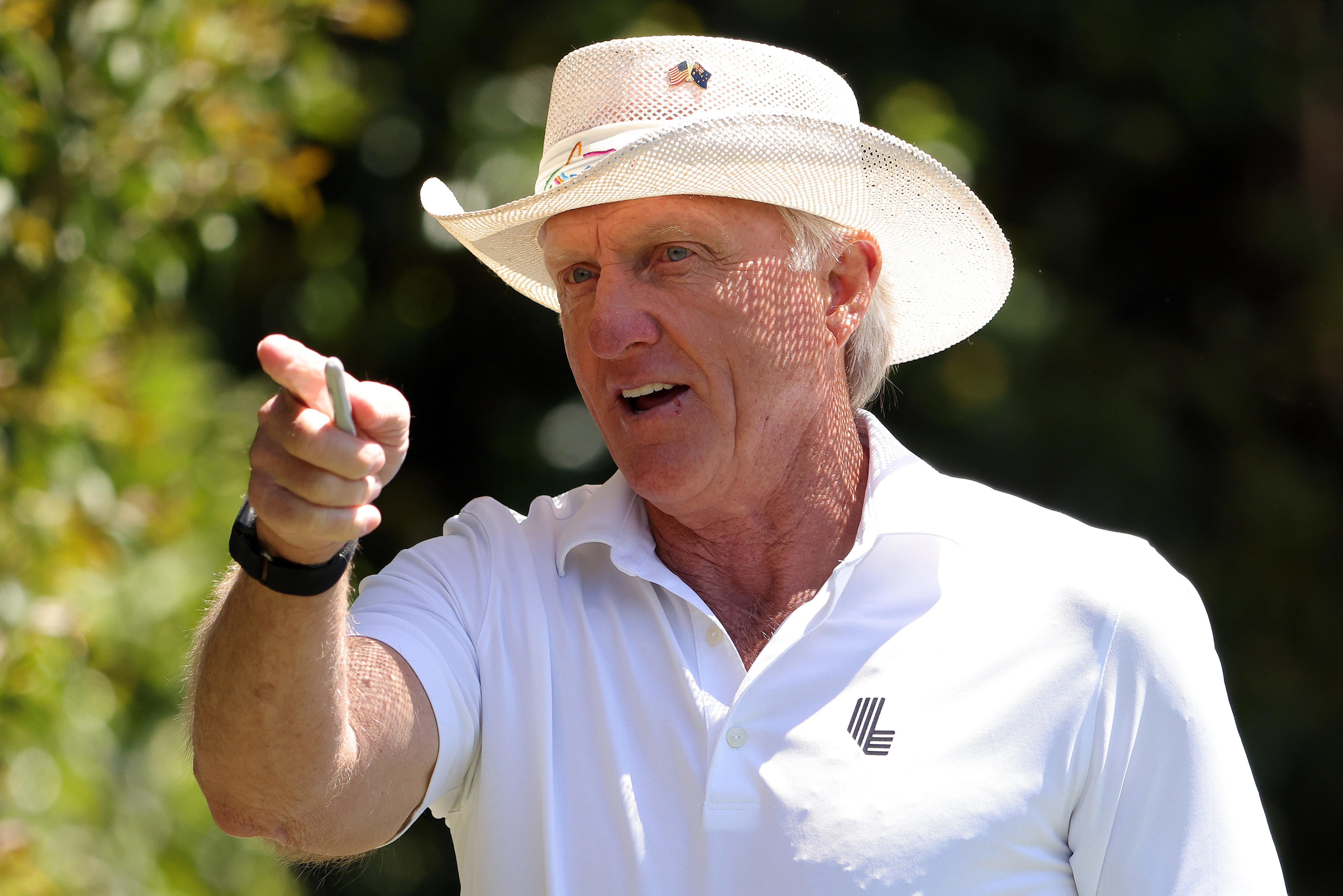 greg norman is haunting augusta national. here's what patrons thought of him at the masters