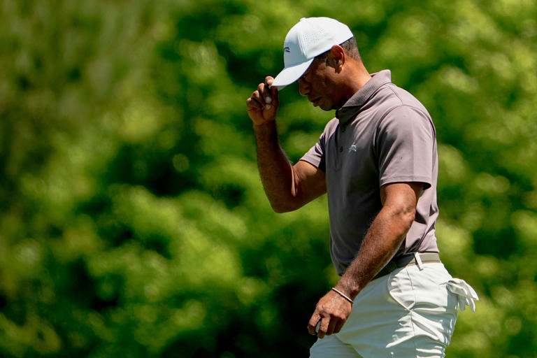 Tiger Woods score today at 2024 Masters Tournament Scorecard, results