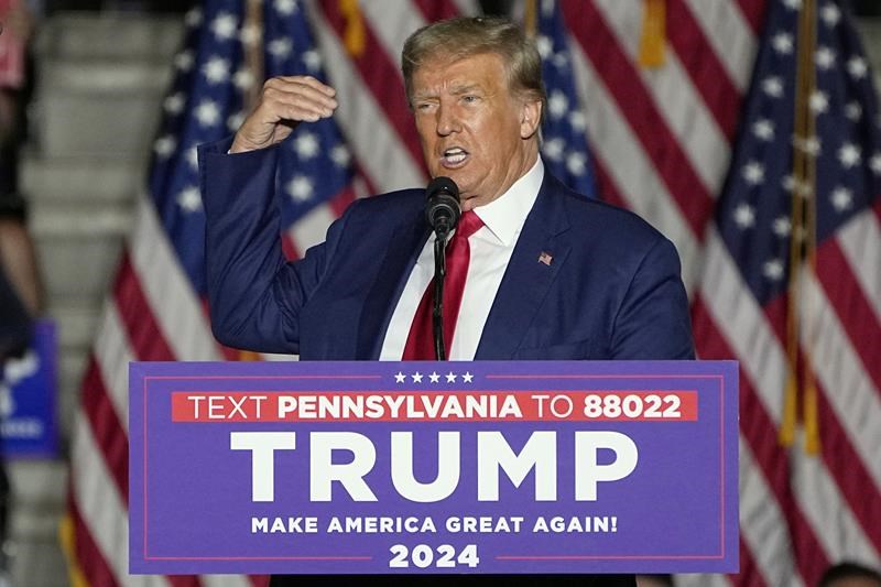 trump’s rally on biden's home turf in pennsylvania will be the last one before his hush money trial