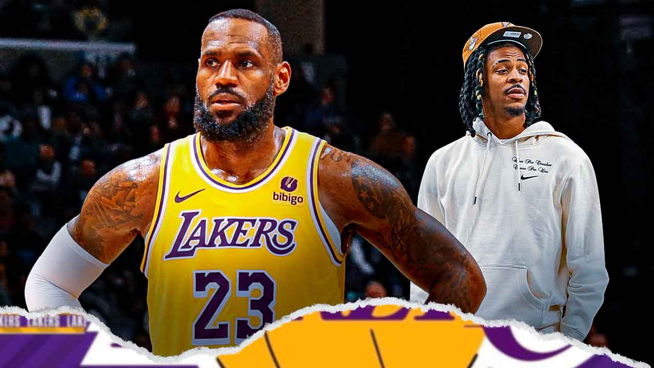 Lakers’ LeBron James Goes Chest-to-chest With Ja Morant After Game ...