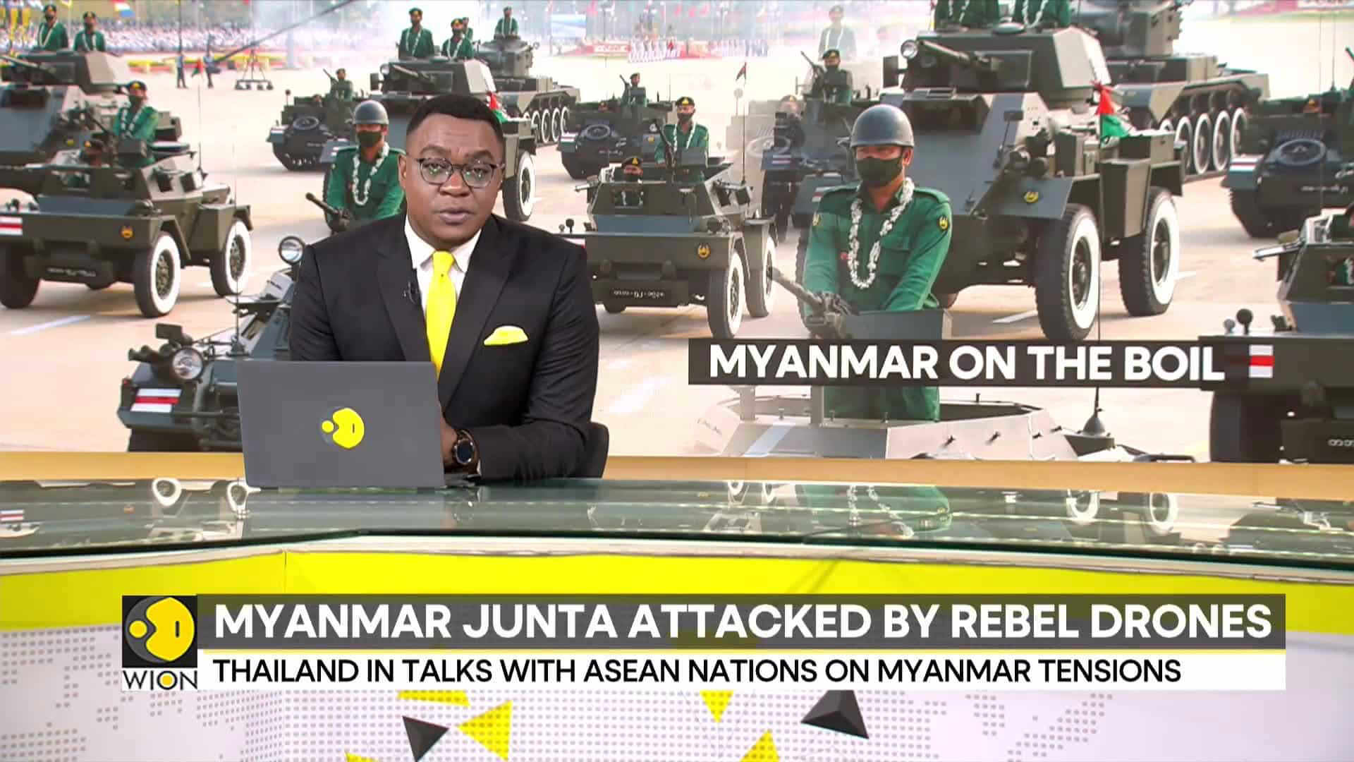 Myanmar junta attacked by rebel drones