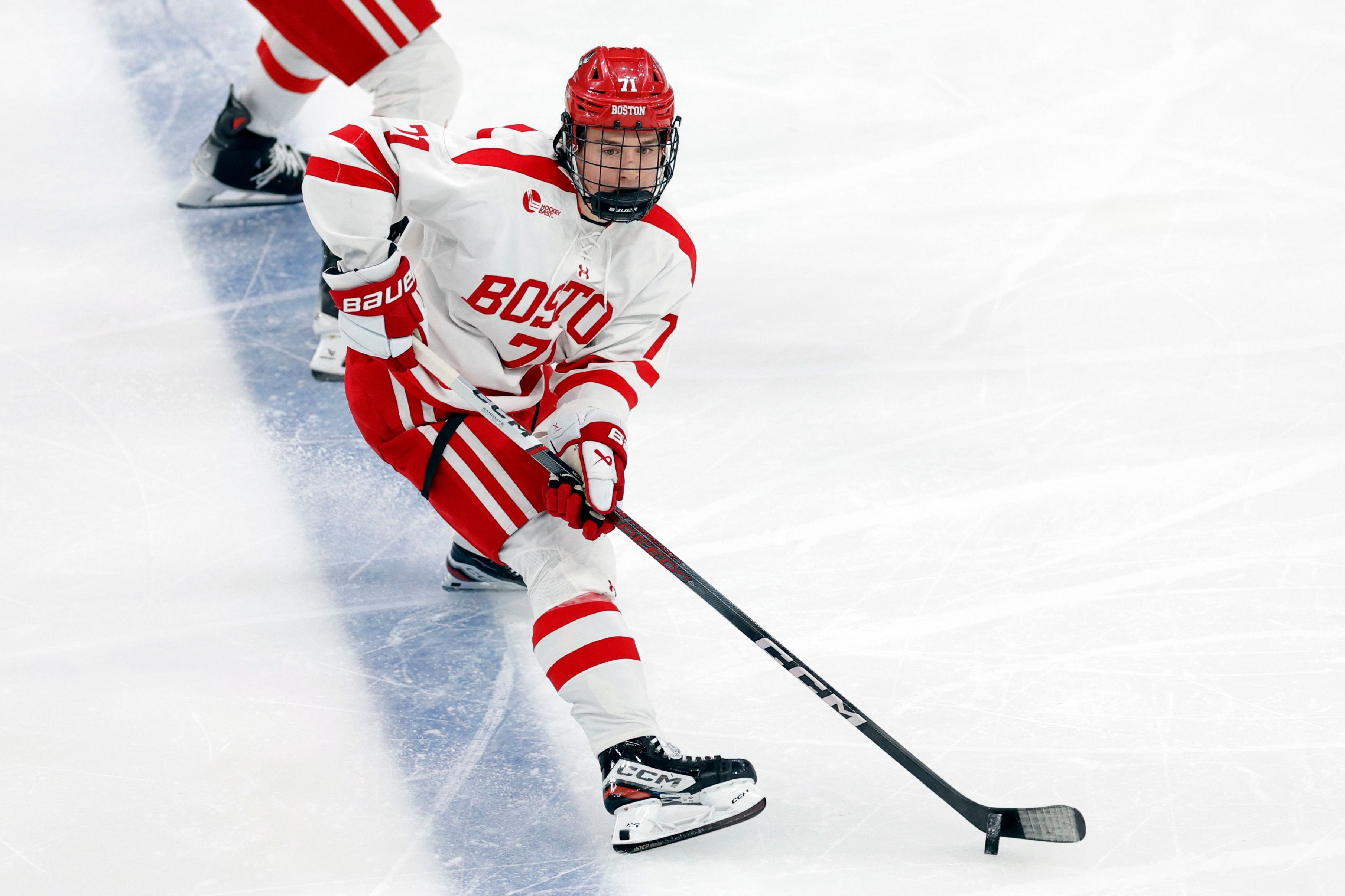 The Youngest Skater To Score The Hobey Baker Award? Boston University’s ...