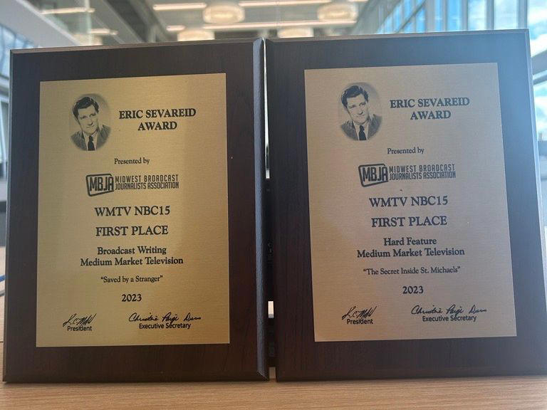 Wmtv Honored With 11 Eric Sevareid Awards For Journalism Excellence