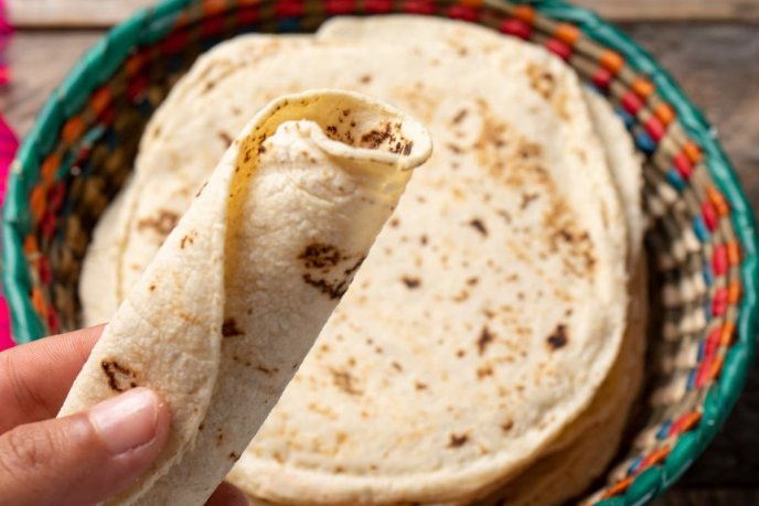 tortillas de chicharrón, ideales para la dieta keto