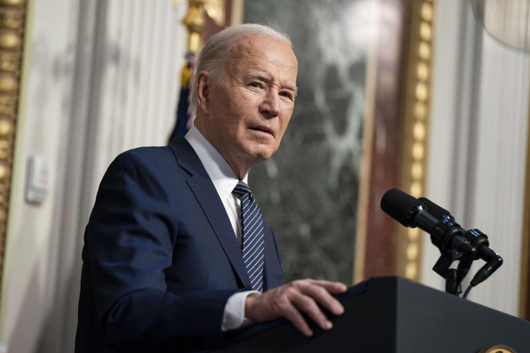 President Joe Biden said Friday he expects Iran would attack Israel "sooner than later." Photo by Bonnie Cash/UPI Bonnie Cash/UPI
