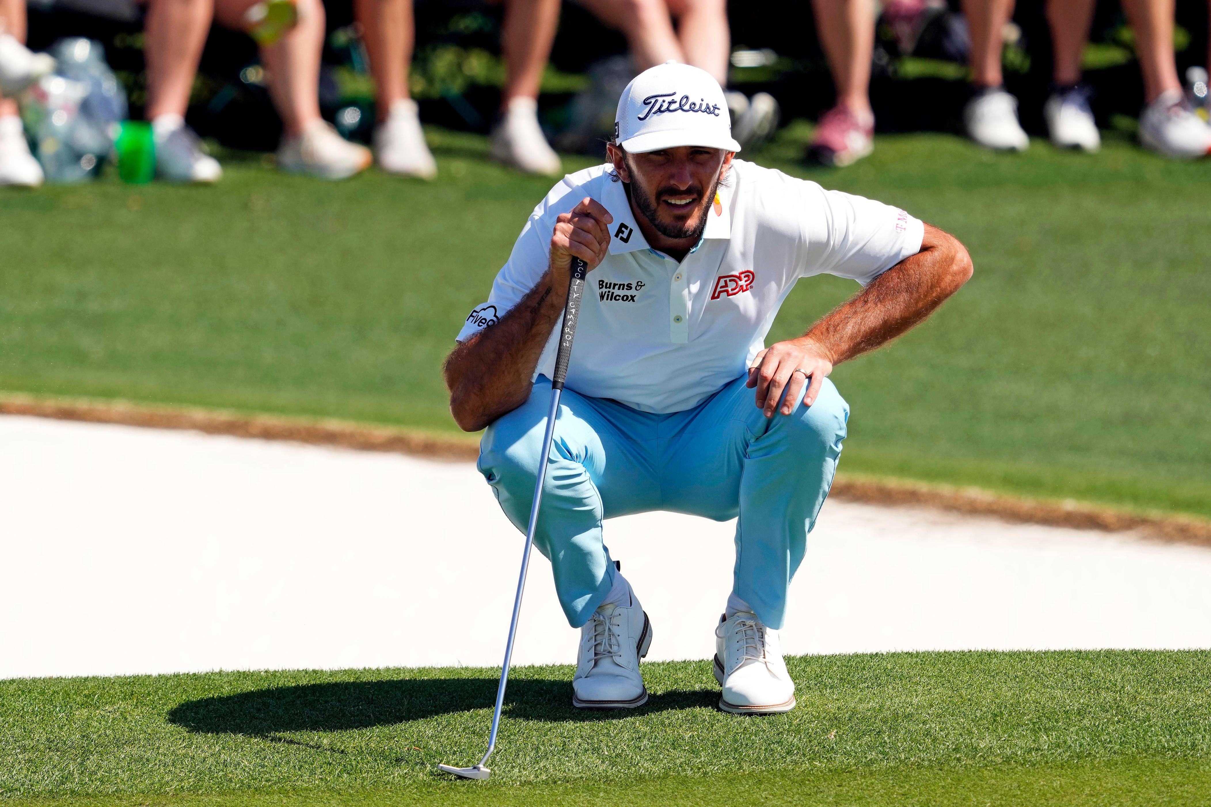 max homa among leaders at masters leaders, but 'being out in the wind for that long just got old'