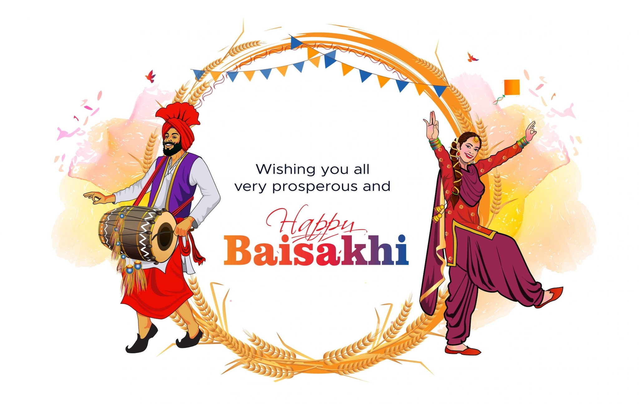 Happy Baisakhi 2024: Best Wishes, Vaisakhi Images, Messages, Facebook ...