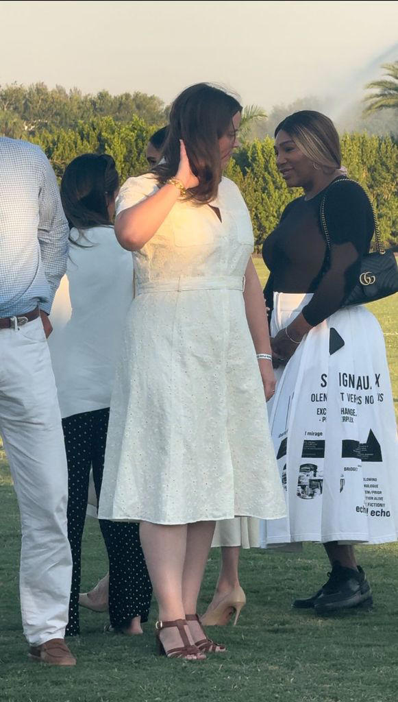 Serena Williams joins BFF Meghan Markle at Prince Harry's polo cup