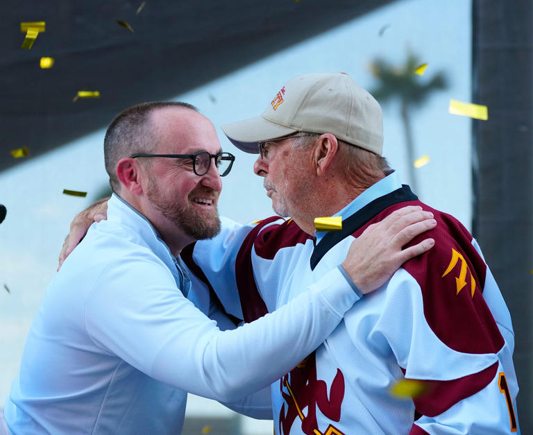 ASU men's swim and dive honored at White House for NCAA Sports Day