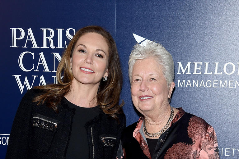 Diane Lane and director Eleanor Coppola pictured together in 2017 (Getty Images)