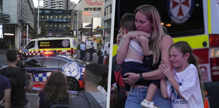 teror v sydney: stovky lidí evakuovali z obchoďáku, útočníka s nožem zastřelili