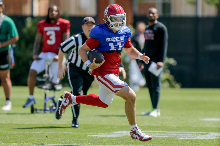 What to watch for in OU football's 2024 spring game Jackson Arnold