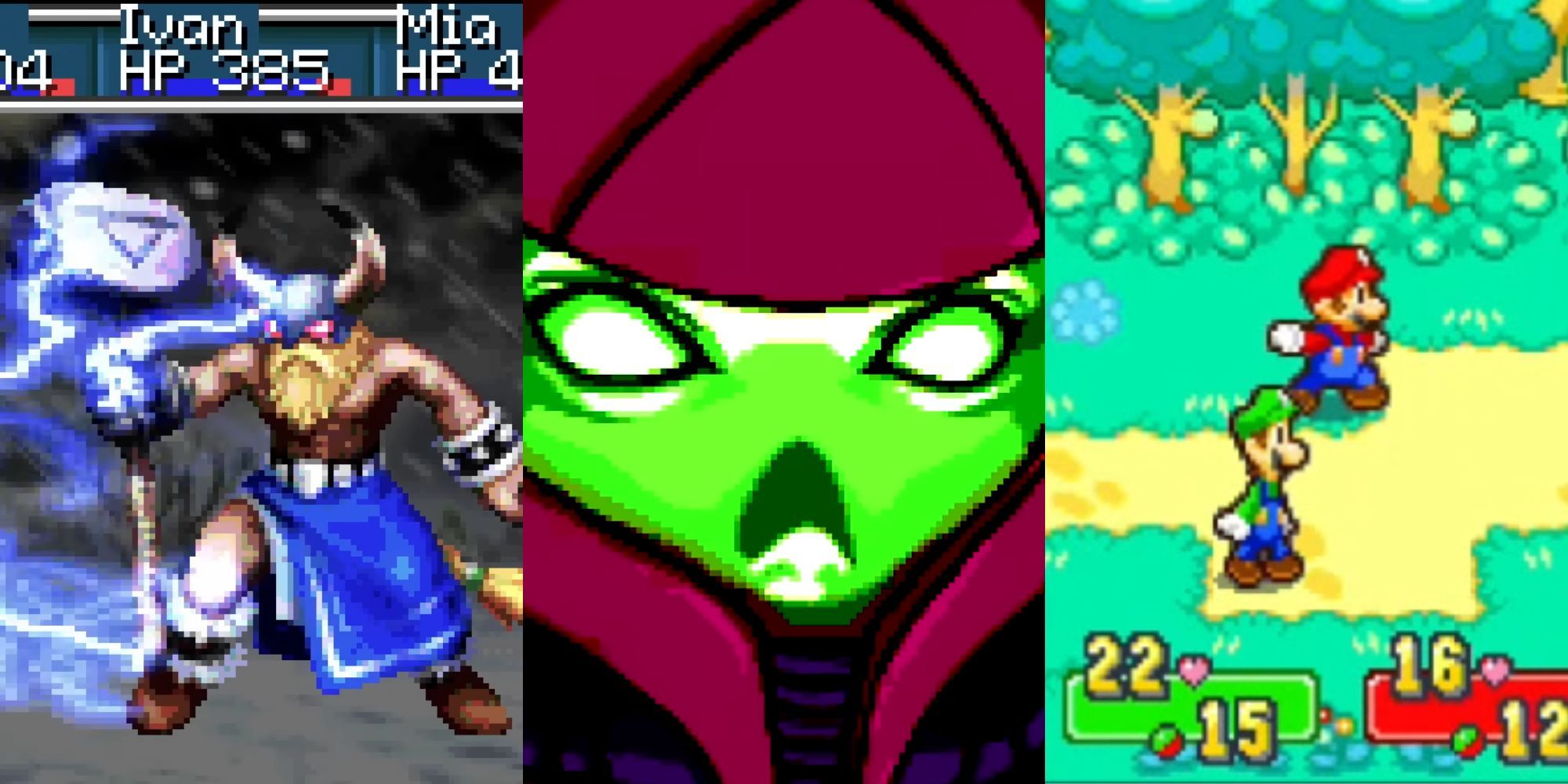 best gba games from each year of the console's life