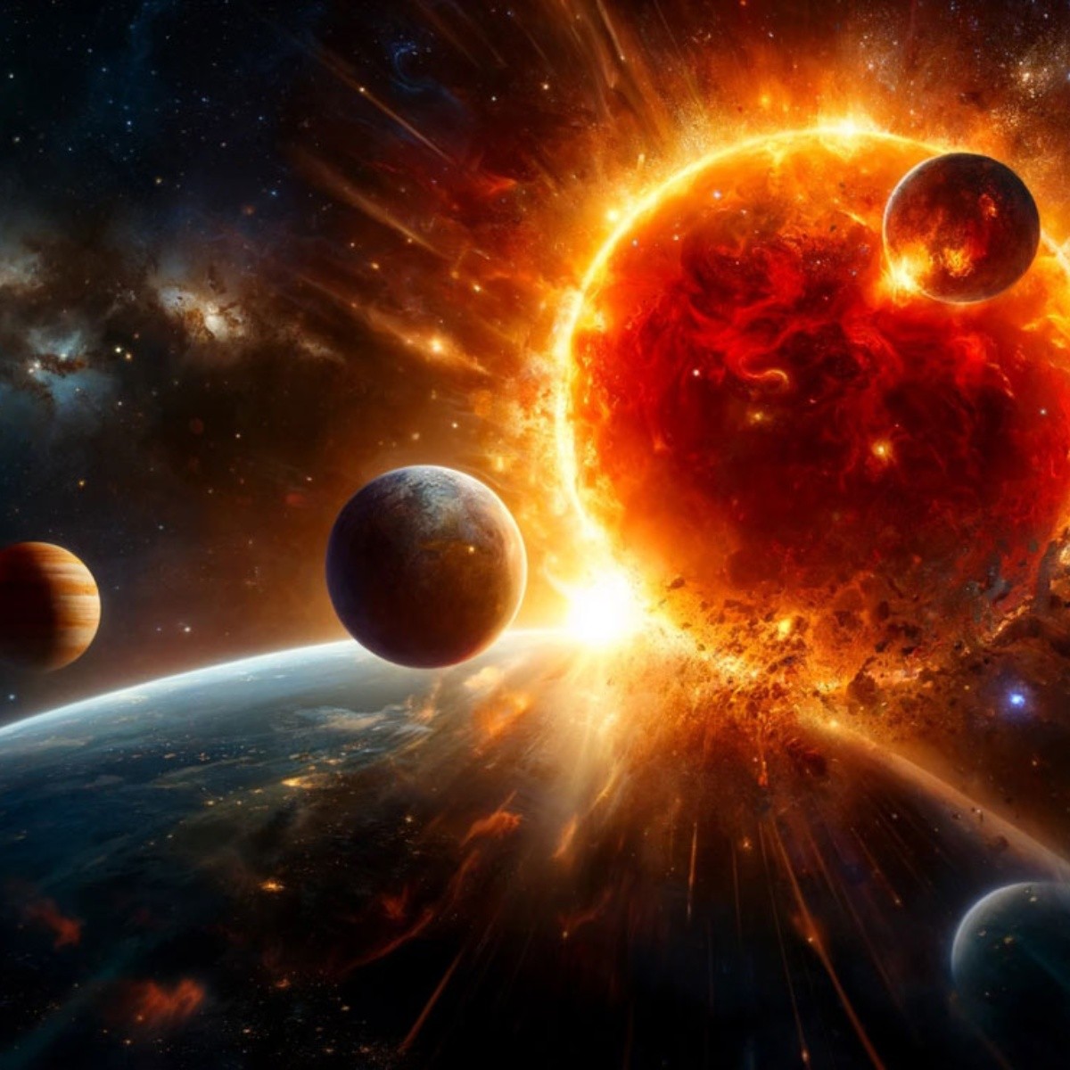 mercurio, venus y la tierra podrían ser devorados por el sol, según un estudio