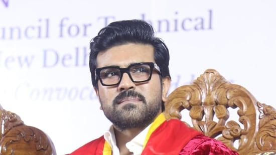 ram charan awarded honorary doctorate in literature from vels university, chennai. see pics