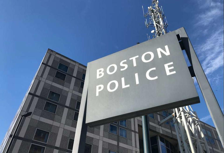 Two Boston police officers injured in crash