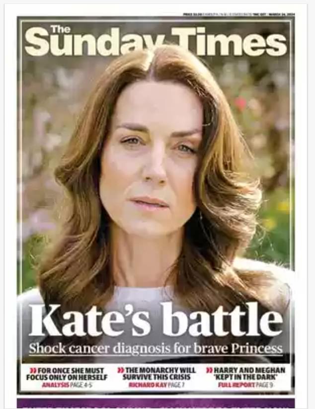 kate's cancer struggle is even front- page news in ecuador, says historian ian lloyd. popularity is one thing, but what sort of monster have we unleashed?