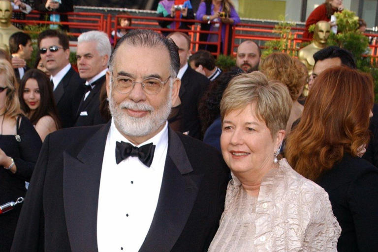Francis Ford Coppola and Eleanor at the Oscars in 2004 (PA)