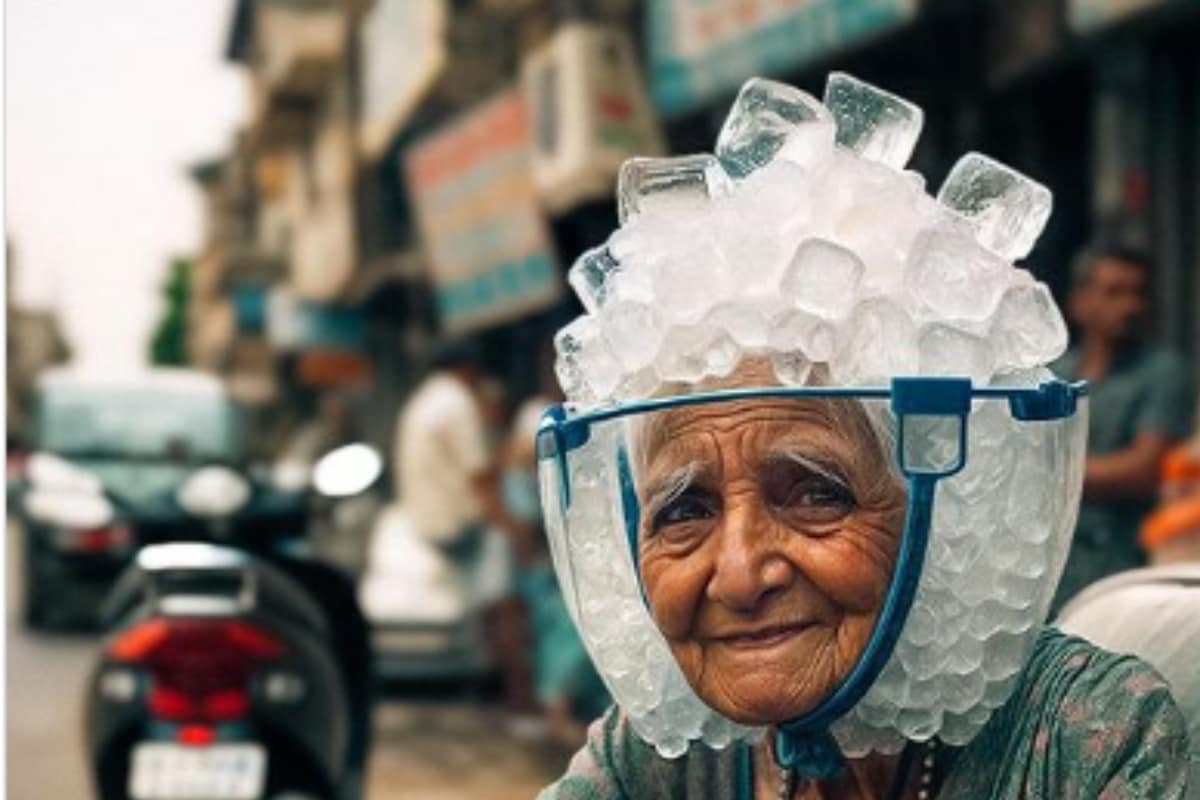 ice helmets to body fans, ai artist imagines unique ways to beat the heat