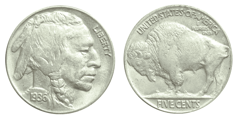 1936 Buffalo Nickel Value Guide