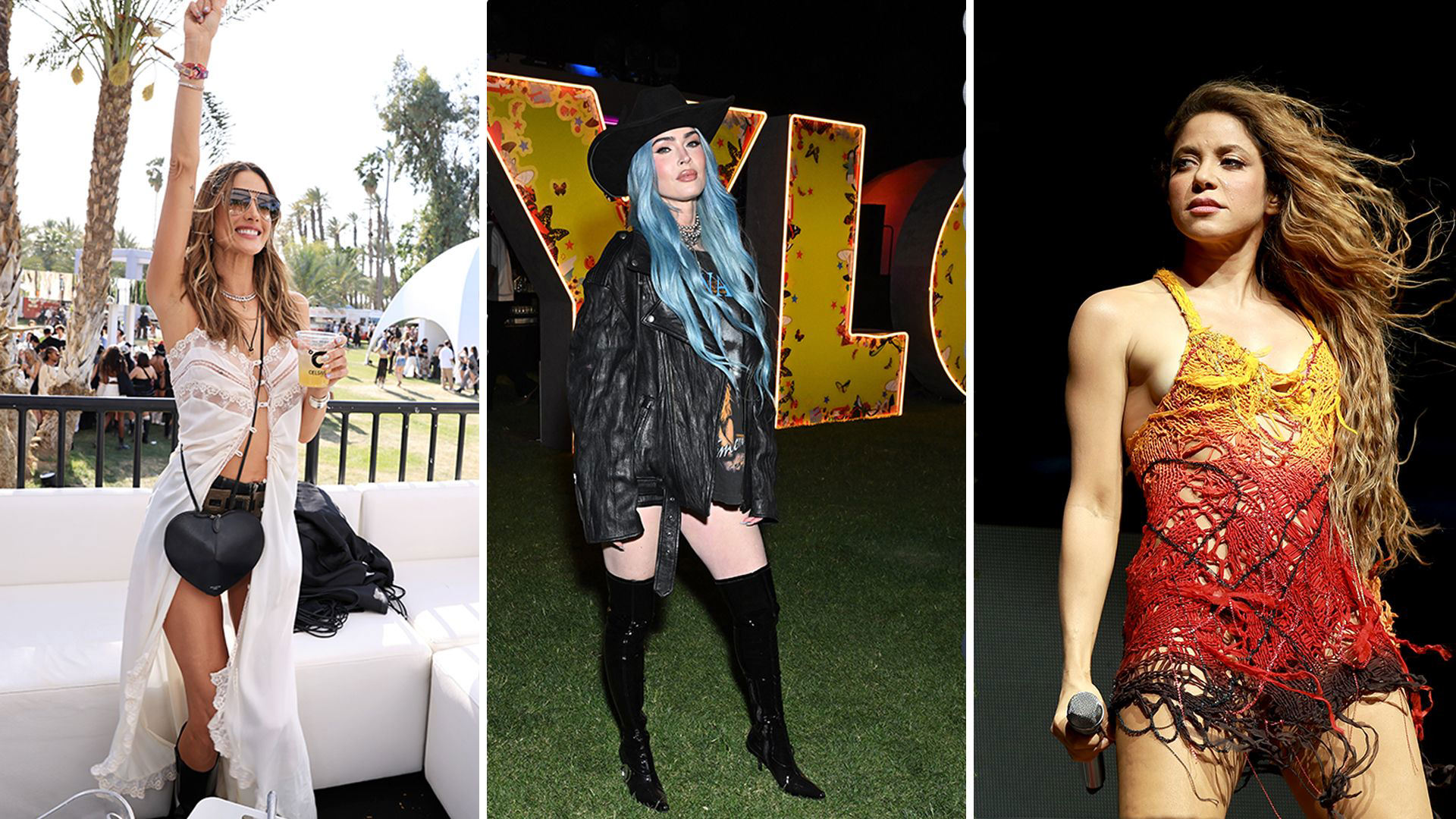 Coachella 2024: The best-dressed stars including Megan Fox, Shakira ...