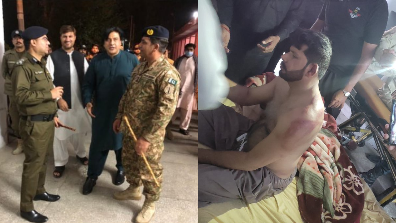 pakistan policemen beaten by army personnel, claimed x users. here's what punjab ig said