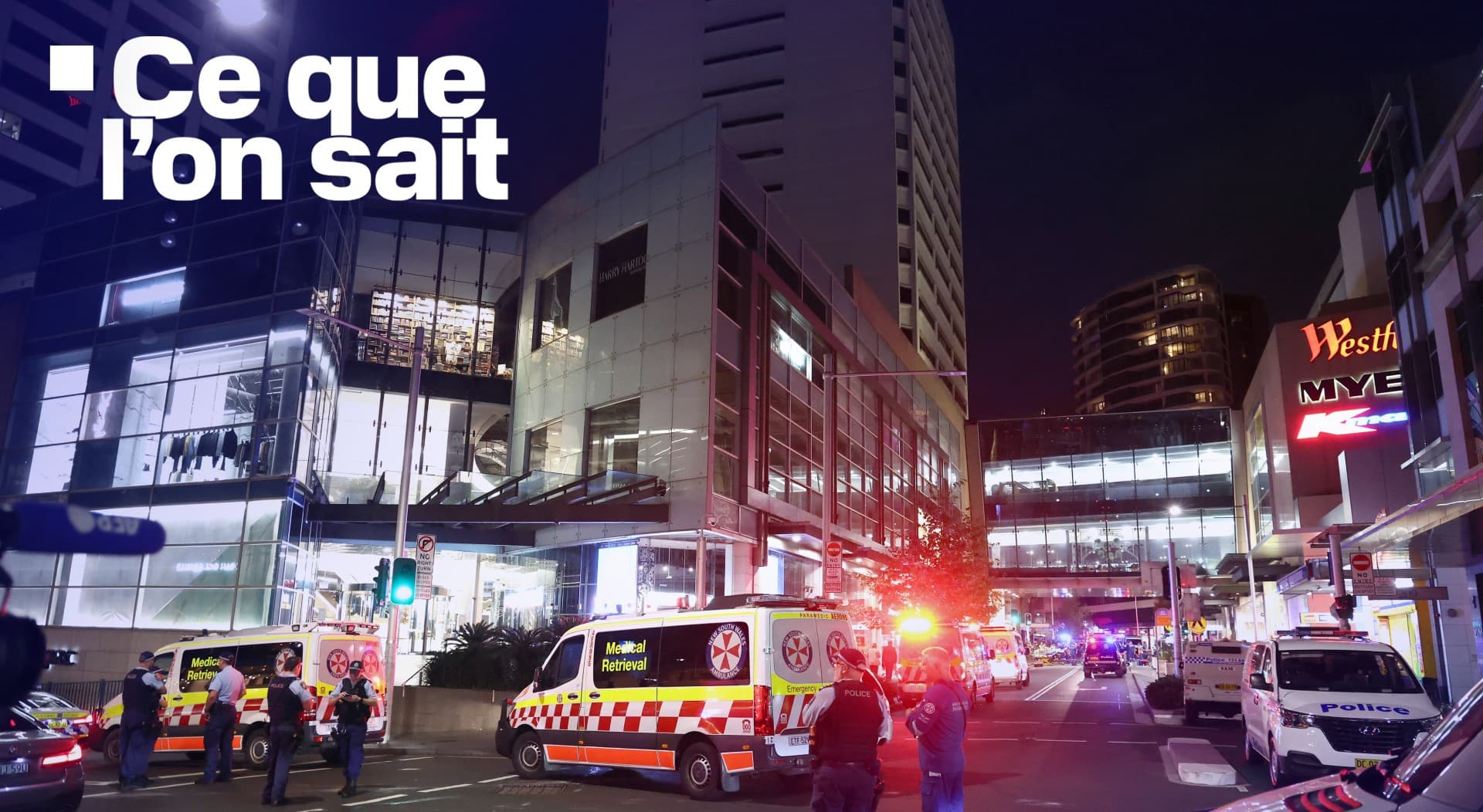 ce que l'on sait sur l'attaque au couteau qui a fait au moins 6 morts en australie