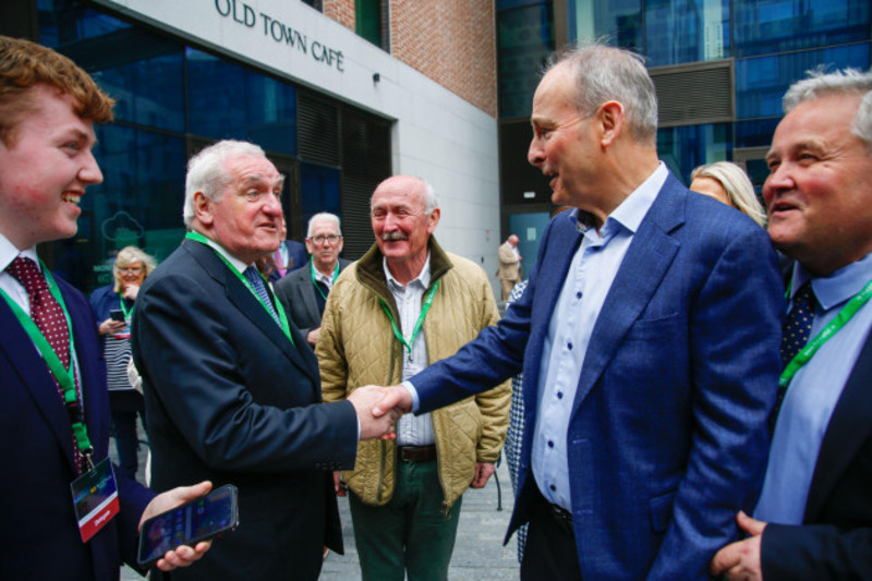 bertie ahern says election should be in mid-june and gives his top tip to simon harris