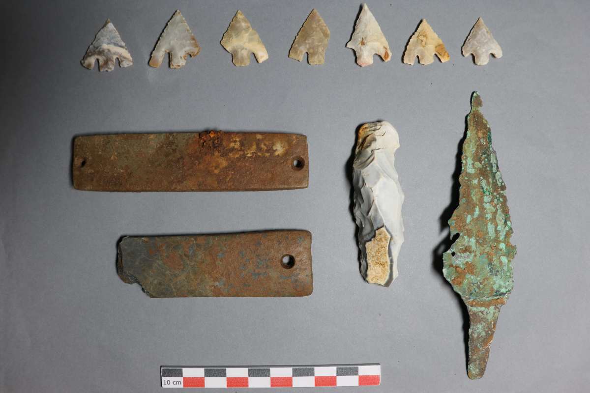 archaeologists uncover mysterious structure, weaponry from neolithic era